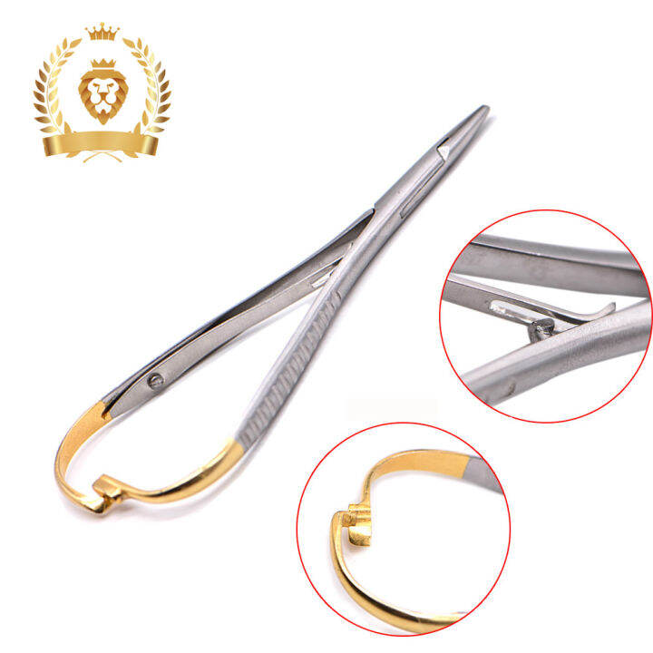 Dental stainless steel forceps needle holder orthodontic forceps with ...