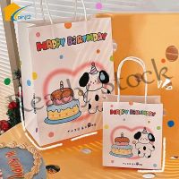 【hot sale】 ▣♞ B41 Ins Gift Bag Cartoon Handbag Couple Student Gift Bag Cute Shopping Paper Bag