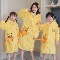 HOT★9สไตล์ชุดคลุมอาบน้ำเด็กสำหรับสาวเสื้อผ้าเด็กผู้หญิง Flannel Robe เสื้อผ้าเด็กการ์ตูน Night Robe ชุดนอนเด็กสำหรับแม่