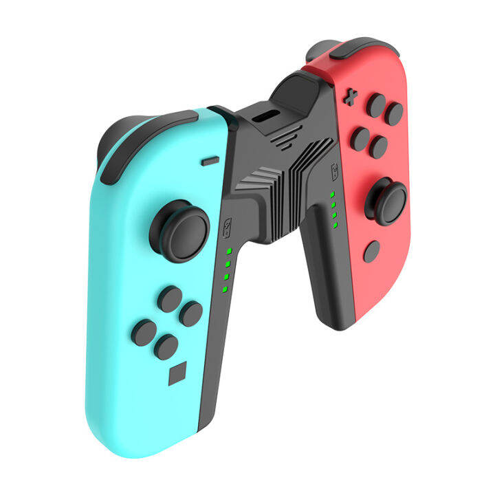 แท่นยึดด้ามจับสำหรับชาร์จพร้อมที่ชาร์จ-led-สำหรับ-nintendo-switch-oled-joy-con-game-controller