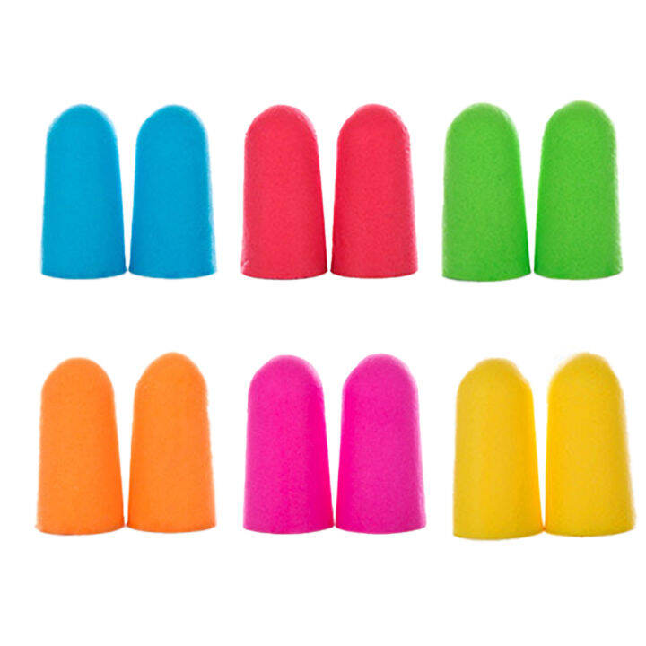 Pack of 10 Travel Sleep Rest Noise Prevention Earplugs Airplane Sound