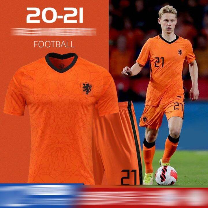 2021 Netherlands national football team Jersey Tshirt Tops Robben De Jong Virgil Short Sleeve