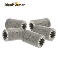 +【】 Ideaformer 5/10Pcs 3D Printer Parts Plastic RJ4JP-01-08 LM8UU 8Mm Linear Ball Baearing Bushing Bush For Anet A8 Prusa I3