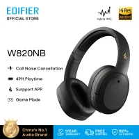 Edifier W820 NB หูฟังคาดหัว หูฟังไร้สาย ตัดเสียงรบกวน Hi-Res Audio Hybird ANC Type-C Fast Charging Bluetooth V5.0