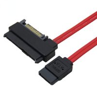 22 Pin SAS SFF-8482เป็น7 Pin SATA Style พอร์ตฮาร์ดไดรฟ์ข้อมูล SAS + ตัวเชื่อมต่อพลังงาน15Pin อุปกรณ์คอมพิวเตอร์พีซี50ซม.