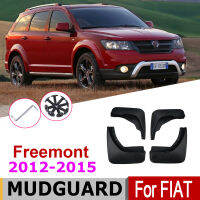 Car Mudflap Fender For Fiat Freemont 2015-2012 Over Fender Mud Flaps Guard Splash Flap Mudguard Accessories 2015 2014