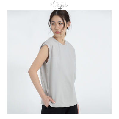 AW21 Boxy Sleeveless Top เสื้อยืดแขนกุด BL-L211202