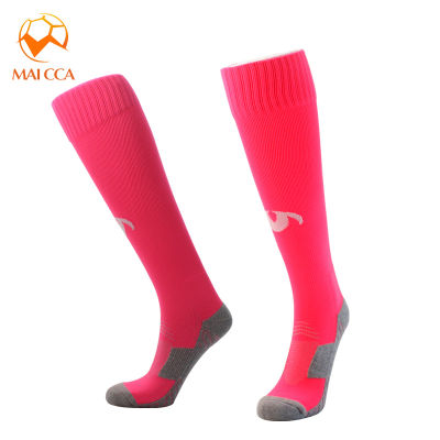 Myka Thickened mao jin di Long soccer socks Mens and Womens Sports Anti-Slip Football Long Socks