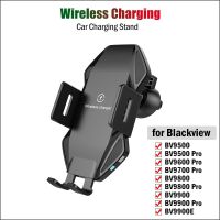 10W Qi Car Wireless Charging Stand for Blackview BV9600E BV9900E BV9500 BV9600 BV9700 BV9800 BV9900 Pro Car Charger Phone Holder Car Chargers