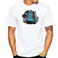 เสื้อยืดแขนสั้นสำหรับผู้ชาย2JZ GTE Engine Unisex