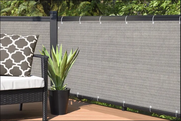 3ft Height Privacy Screen Fence Screen Wind Screen for Balcony Backyard ...