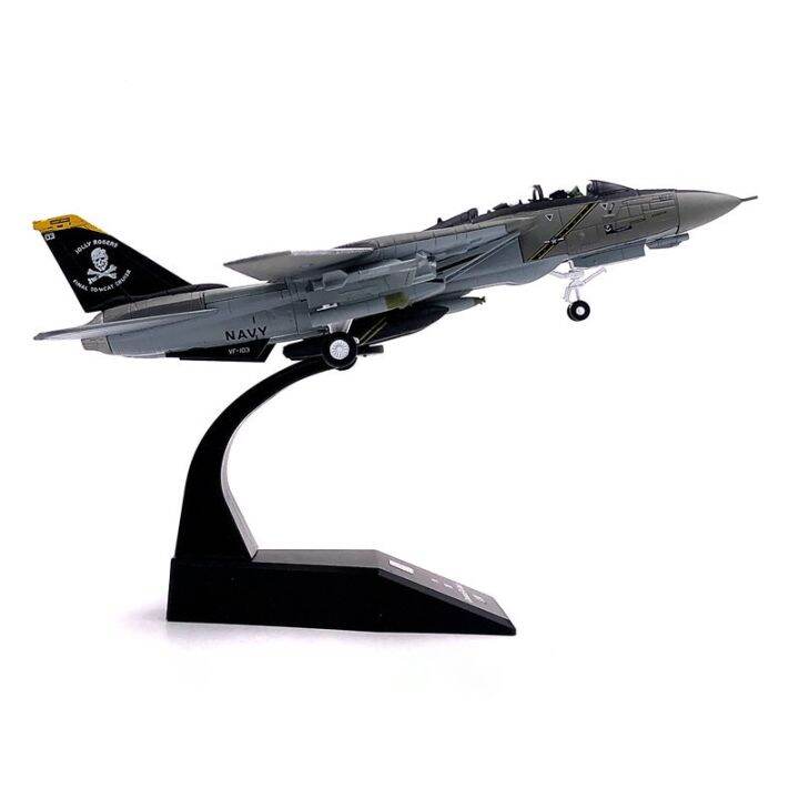 1/100 Scale USA F-14 Tomcat Jolly Roger Squadron vf103 Boeing Military ...