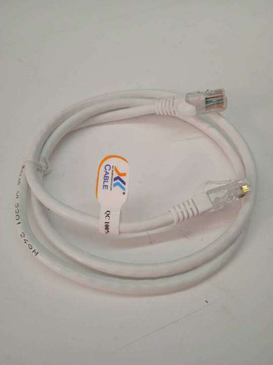 cablelanutp-cat6-1-เมตร-สายแลนด์-สายต่อพ่วงเน็ต-แบบสำเร็จเข้าหัวแล้ว-รองรับ100-1000-แบบจิกบิท-สายหนาเส้นใหญ่สัญญานดีแข็งแรงทนทาน