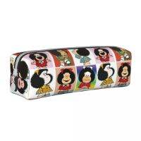 ✸ↂ  Kawaii Mafalda Cartoon Anime Pencilcases Kids Big Capacity Students School Stationery