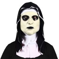 【FCL】❃✵ Horror Scary Nun With Turban Scarf Valak Costume Headgear