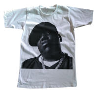 Notorious BIG Biggie Smalls เสื้อยืด เสื้อวง คอกลม สกรีนลาย ผู้ชาย ผู้หญิง ฮิพฮอพ Rap Hip Hop