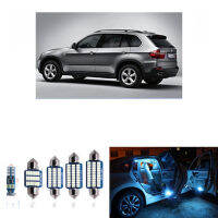 18Pcs Canbus LED Car Interior Lights Kits For BMW X5 M E70 2007-2012 White Ice Blue Pink Dome Reading Lamp License Plate Light