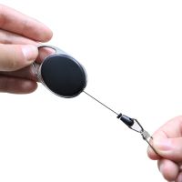 ❁✟◈ Retractable Lock Anti Theft Key Chain EDC Elastic Key Ring Quick Hanging Telescopic Keychain