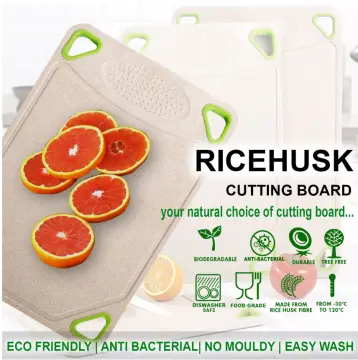 Antibacterial, BPA Free, and Durable, Earth Friendly Rice Husk Cutting Board  - China Polypropylene Cutting Board and Anti-Skidding Cutting Board price