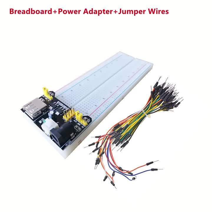 Bread Board Power Supply Adapter Mini Universal Module Test Breadboard