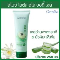 เจลทาตัว บำรุงผิว บัวหิมะ ว่านหางจระเข้ สโนว์ โลตัส อโล บอดี้ เจล กิฟฟารีน Snow Lotus Aloe Body Gel Giffarine