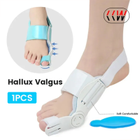 CCW 1ชิ้น Halux ซิลิโคนคั่นนิ้ว Bunions สำหรับตัวแก้ไขนิ้วเท้าเท้าตัวแยกนิ้วที่คั่นนิ้วเท้าที่รองปุ่มหัวแม่เท้า Haluksy ดูแลเท้า