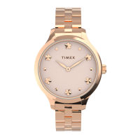 Timex TW2V23400 TREND PEYTON นาฬิกาข้อมือผู้หญิง สายสแตนเลส Rose Gold-Tone