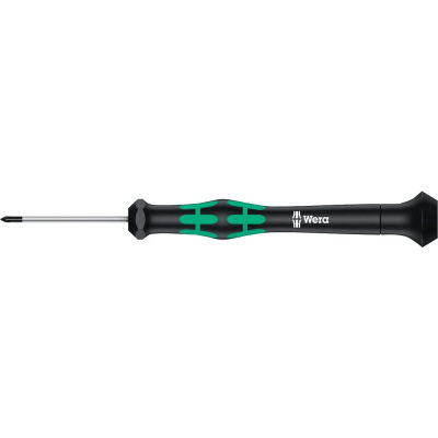 Wera 05345290001 2050 PH Screwdriver for Phillips Screws for Electronic Applications, PH 000 x 40 mm