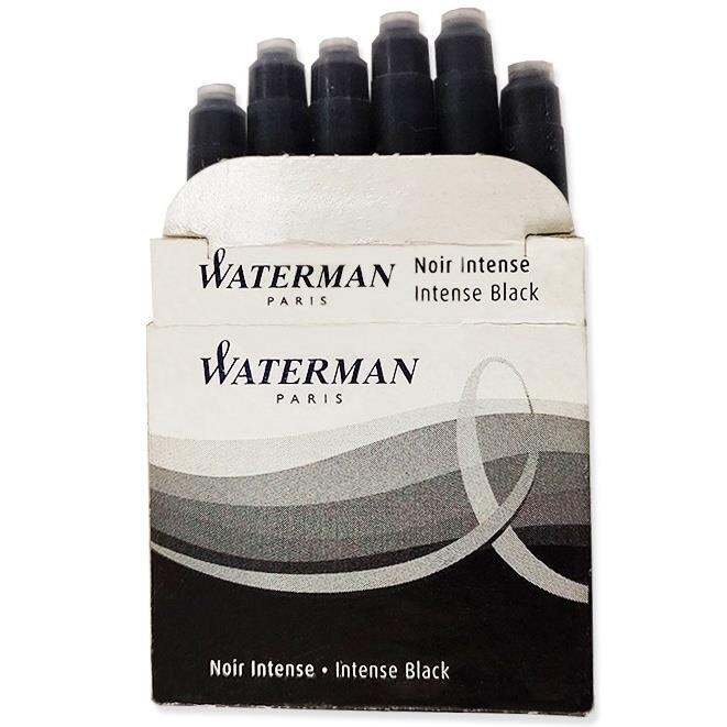Waterman Fountain Pen Ink Cartridge International Size ( Box of 6