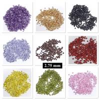 CZ 2.75mm พลอย CZ Diamond แพ็ค-60,100เม็ด ,เพชรรัสเซียสี . CZ 2.75mm Colors- 60,100 pcs Pack.