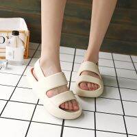 COD DSFGRTUTYIII 2022 Fashion Womens Sandals Super-Comfy Eva Soft Sandals for Woman student Light and Comfortable Couple Sandals