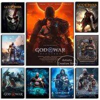 โปสเตอร์วิดีโอเกม God Of War Ragnarok-ภาพพิมพ์ติดผนัง HD สำหรับห้องนอนกีฬาภูมิทัศน์และการตกแต่งห้องในสำนักงาน-ไอเดียของขวัญที่ยอดเยี่ยม Liyanhong2