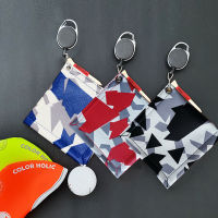 Korean Version Of Golf Club Hanging Ring Cloth Camouflage Double Cotton Wool Golf Towel Golf Accessories Tee Wholesale