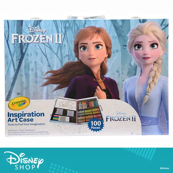 Crayola Disney Frozen 2 Inspiration Art Case With Handle Coloring Art ...