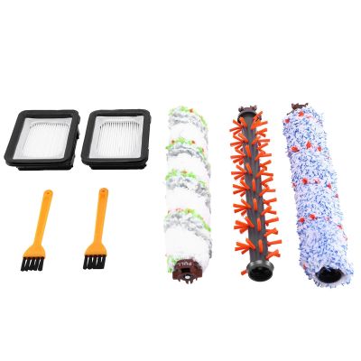 Compatible with Bissell Crosswave 2306 Multi-Surface Pet Brush Roll 1934 Area Rug Brush Roll Multi-Surface 1868 Brush Roll 1866 Vacuum Filter Replacement Kit