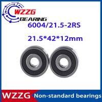 WZZG 4PCS Direction machine non-standard bearing 6004/21.5-2RS 6004LUV 21.5*42*12mm Furniture Protectors Replacement Parts