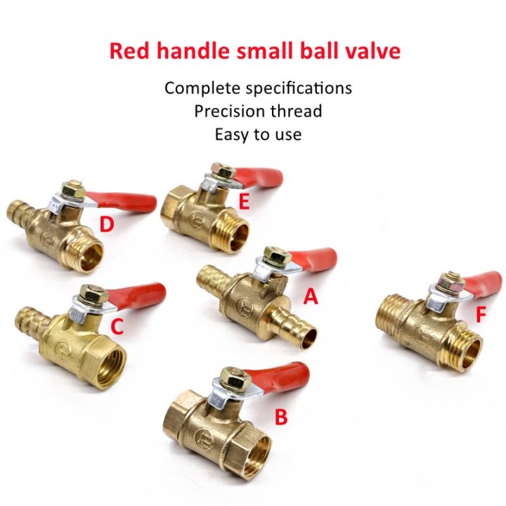 brass-water-oil-air-gas-fuel-line-shutoff-ball-valve-pipe-fittings-pneumatic-connector-controller-handle-6-12mm-hose-barb-inline
