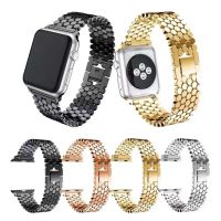 Strap For apple watch band Metal 44mm 40mm 45mm 41mm 42mm 38mm Ultra 49mm stainless steel bracelet iwatch series 7 8 SE 3 4 5 6 Straps