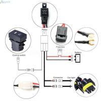 Fog Light Harness 12V 40A H11 With LED Indicator Switch Wiring Automotive Relay For Jaguar S-TypeX-Type 2004-2008 New