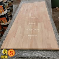 TABLE  TOP 30 mm ขนาด 90 cm x 180 cm ไม้สน ประสาน , ยางพารา ประสาน ท๊อปโต๊ะ โต๊ะกินข้าว โต๊ะทำงาน TOP TABLE RUBBER WOOD UNPAINT FINISHED 90 x 180