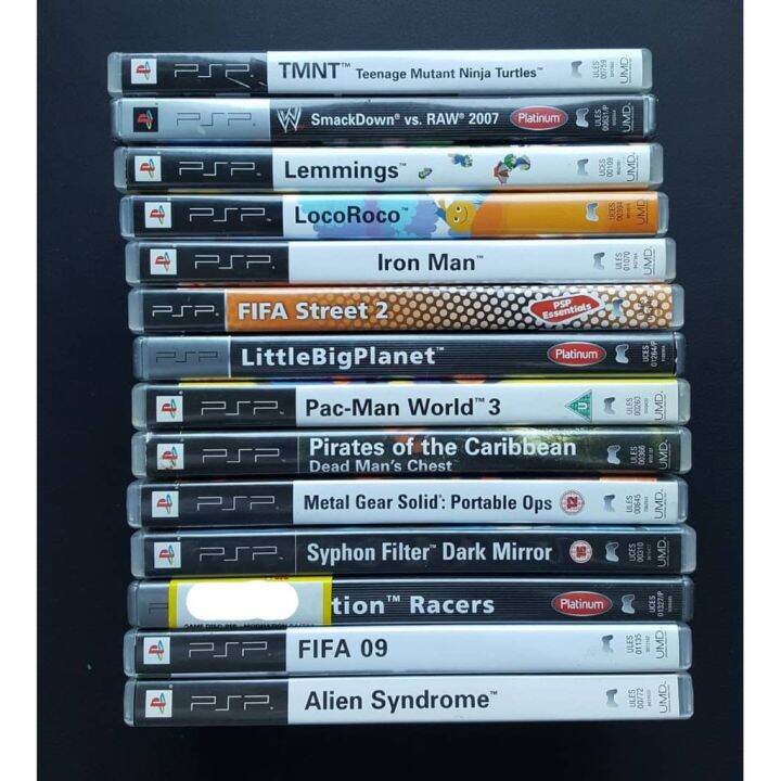 (Used) PSP Playstation Portable Games Lot Original Lazada
