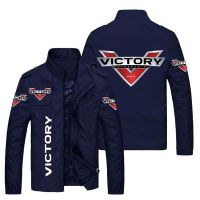 Victory Motorcycles Men Fashion Jacket Men New Casual Windbreaker Bomber Jacket Coats Men Spring Autumn Outdoor f Slim Jackets