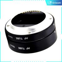 Shiwaki ข้อต่อท่อส่วนขยายแมโครโฟกัสอัตโนมัติ10มม. + 16มม. สำหรับ Sony E-Mount NEX Cam