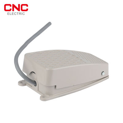 CNC 1PCS FS2สีกากี Self-Resetting IMC Hot SPDT Nonslip โลหะ Momentary ไฟฟ้าเท้าเหยียบ Switch