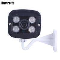 Hamrolte CCTV Camera AHD Camera 1080P High Resolution 2.8MM Wide Angle Lens Nightvision Waterproof Bullet outdoor Camera