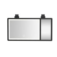 LED Car Interior Mirror Touch Switch Sunshade Live Streaming Mirror Sun Visor High Clear Interior HD Mirror