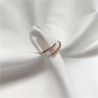 Cod Qipin Nail Shaped Ring Fashion Korean Exquisite Opening Adjustable Index Finger Ring