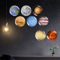 Wall Hanging Decorative Plate Nordic Modern Creative Cosmic Ornaments Astronaut Ceramic Planet Home Wall Decoration Crafts