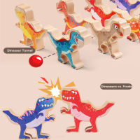 Childrens Dinosaur Hercules Balance Building Blocks Stacks High Baby Wooden Educational Early Education Toys Free Shipping