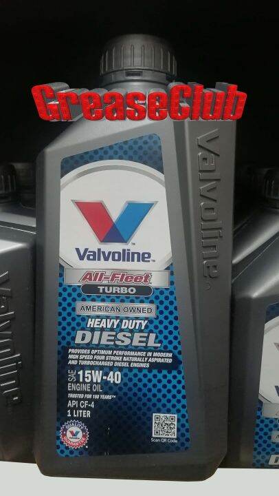 15W-40 VALVOLINE ™ ALL FLEET TURBO 15W40 API CF 4 1LITER | Lazada PH